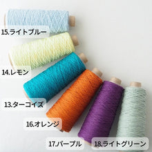 画像をギャラリービューアに読み込む, 和紙リリヤンの木漏れ日プル【糸とレシピのキット】