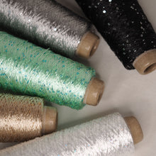 画像をギャラリービューアに読み込む, スパンコールヤーン