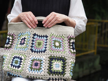 画像をギャラリービューアに読み込む, キャンディコットンで編むリブラリアバッグ【糸とレシピのキット】