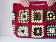 画像をギャラリービューアに読み込む, キャンディコットンで編むリブラリアバッグ【糸とレシピのキット】