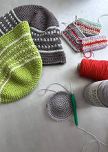 画像をギャラリービューアに読み込む, Owl Dot Hat【糸とレシピのキット】
